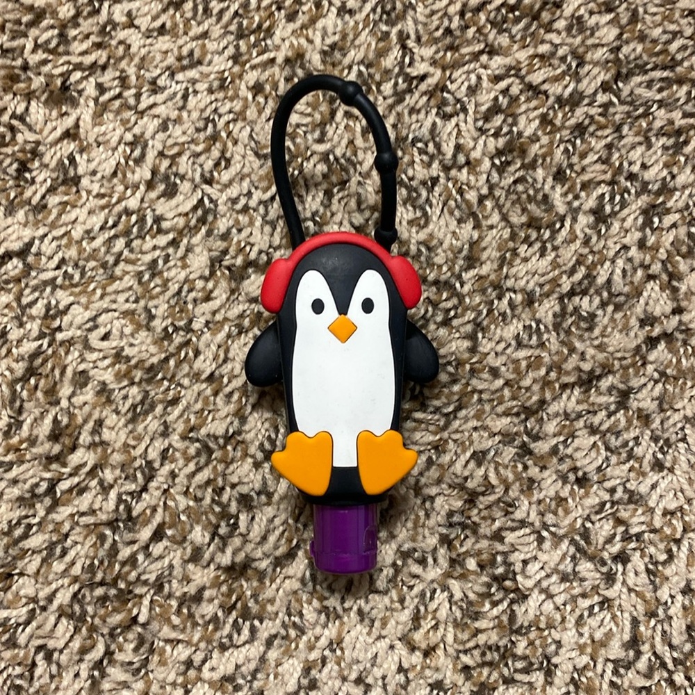 Bath & Body Works Penguin Hand Sanitizer Holder